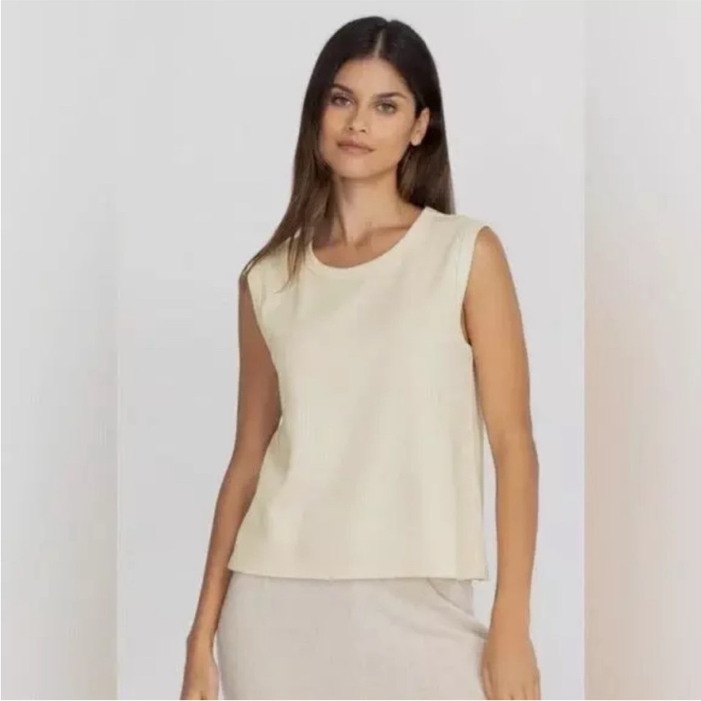 Calme by Johnny Was Scoop Neck tank top Medium